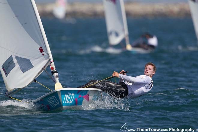 NED, Laser - London 2012 Olympic Sailing Competition © Thom Touw http://www.thomtouw.com